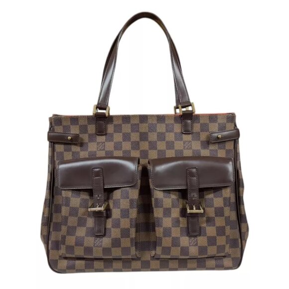 LOUIS VUITTON Tote Bag Damier canvas Damier Uzes used - Picture 1 of 12